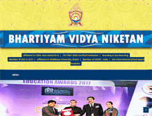 Tablet Screenshot of bhartiyamschool.com